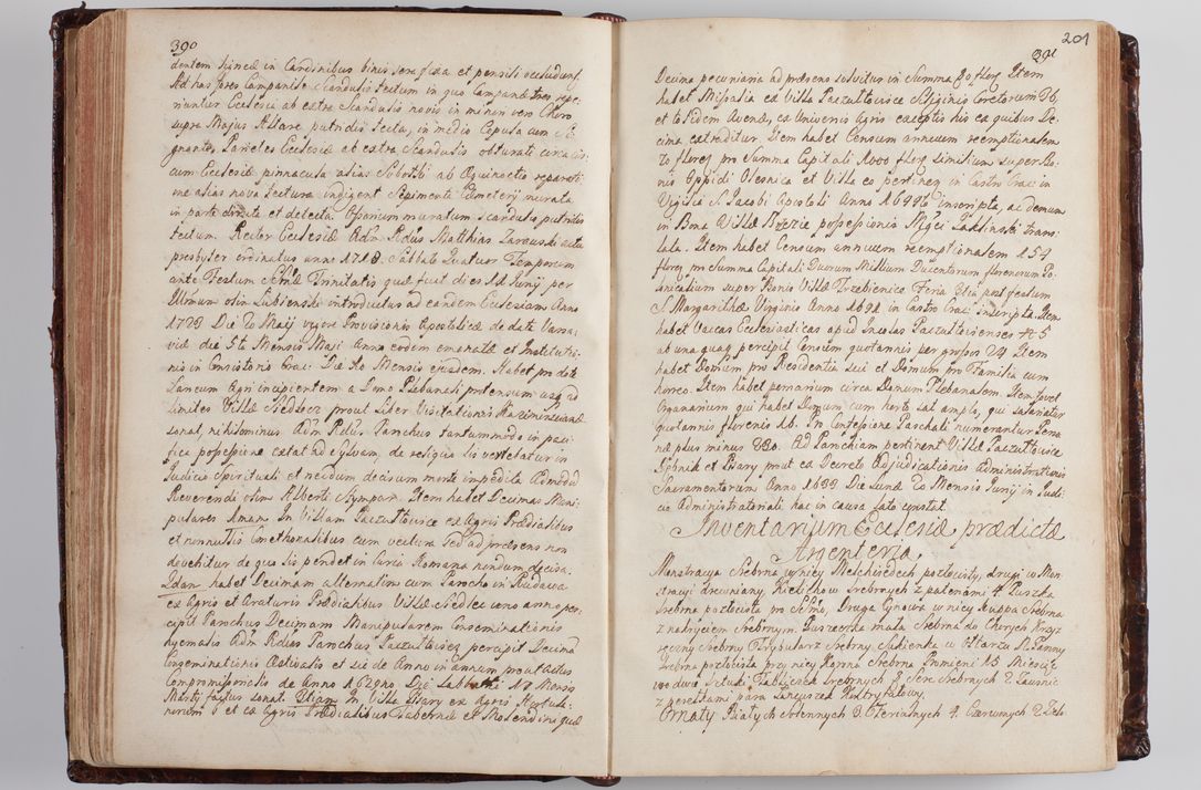 Zdjęcie nr 210 dla obiektu archiwalnego: Wizytacja kanoniczna przeprowadzona w dn. 28 kwietnia 1728 r. przez bpa Michała Kunickiego...