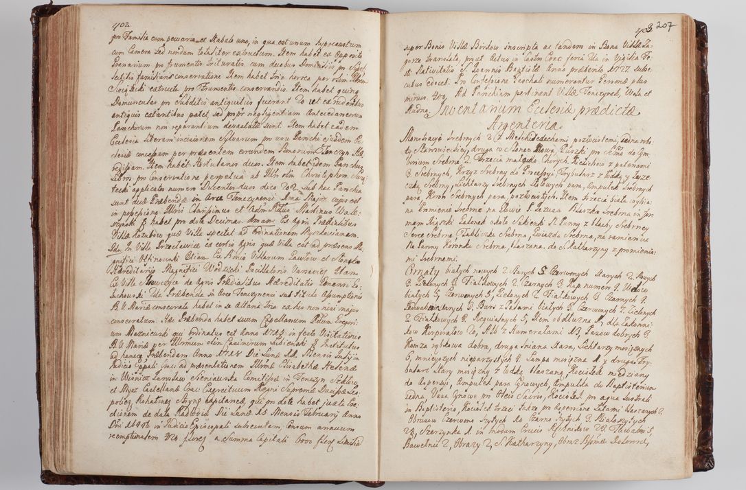 Zdjęcie nr 216 dla obiektu archiwalnego: Wizytacja kanoniczna przeprowadzona w dn. 28 kwietnia 1728 r. przez bpa Michała Kunickiego...