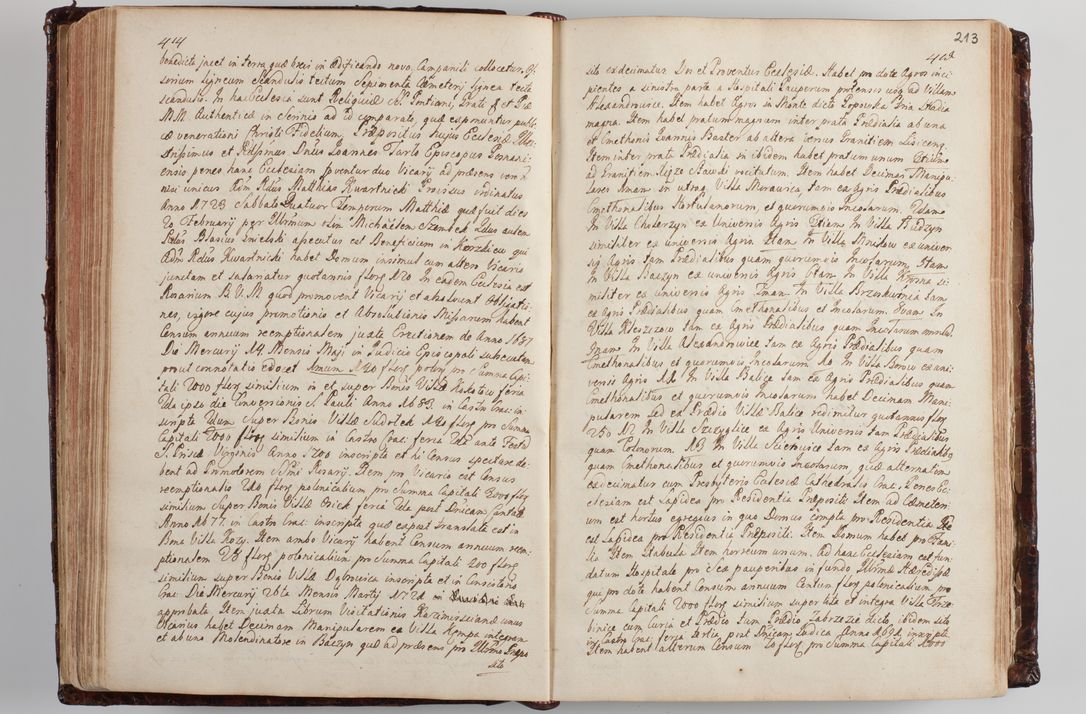 Zdjęcie nr 222 dla obiektu archiwalnego: Wizytacja kanoniczna przeprowadzona w dn. 28 kwietnia 1728 r. przez bpa Michała Kunickiego...