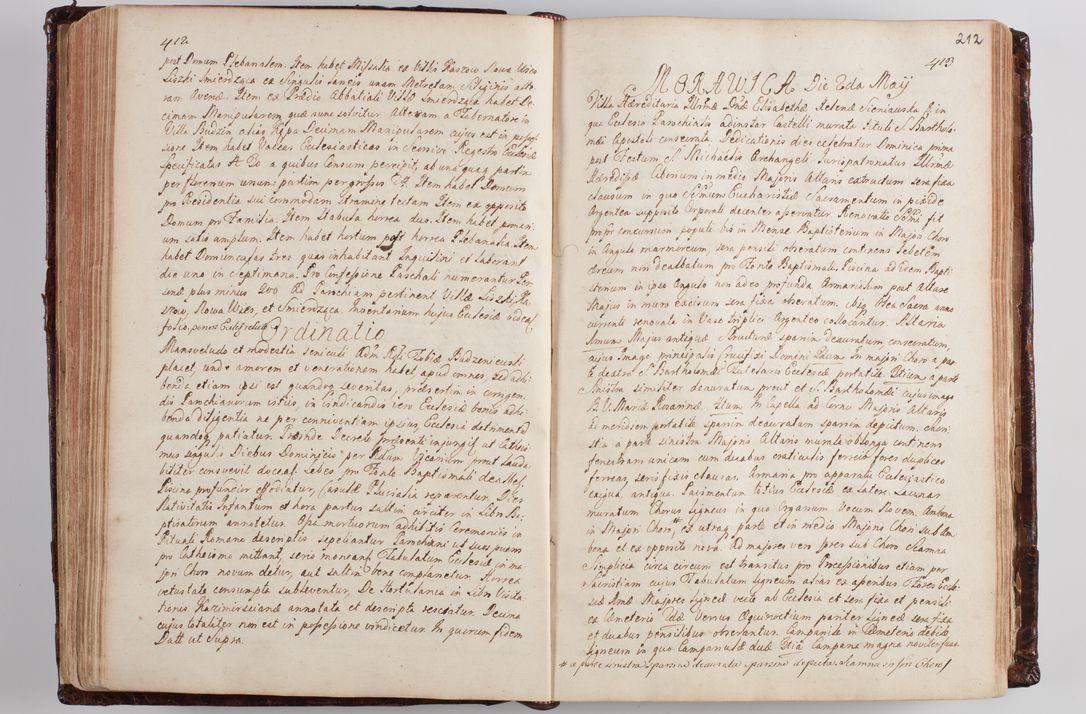 Zdjęcie nr 221 dla obiektu archiwalnego: Wizytacja kanoniczna przeprowadzona w dn. 28 kwietnia 1728 r. przez bpa Michała Kunickiego...