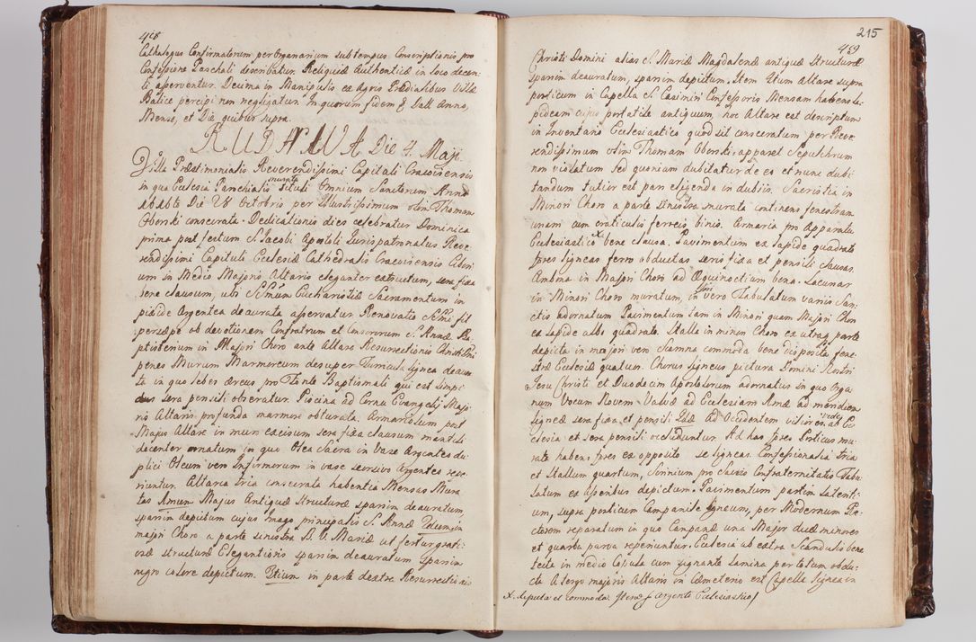 Zdjęcie nr 224 dla obiektu archiwalnego: Wizytacja kanoniczna przeprowadzona w dn. 28 kwietnia 1728 r. przez bpa Michała Kunickiego...