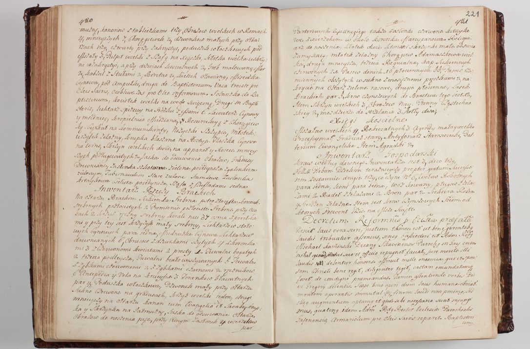 Zdjęcie nr 230 dla obiektu archiwalnego: Wizytacja kanoniczna przeprowadzona w dn. 28 kwietnia 1728 r. przez bpa Michała Kunickiego...