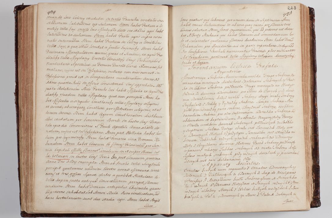 Zdjęcie nr 232 dla obiektu archiwalnego: Wizytacja kanoniczna przeprowadzona w dn. 28 kwietnia 1728 r. przez bpa Michała Kunickiego...