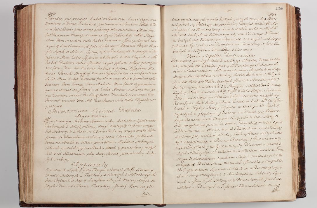 Zdjęcie nr 235 dla obiektu archiwalnego: Wizytacja kanoniczna przeprowadzona w dn. 28 kwietnia 1728 r. przez bpa Michała Kunickiego...