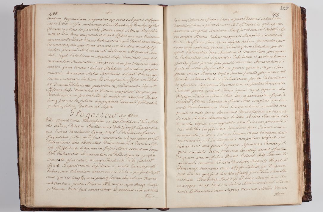 Zdjęcie nr 234 dla obiektu archiwalnego: Wizytacja kanoniczna przeprowadzona w dn. 28 kwietnia 1728 r. przez bpa Michała Kunickiego...