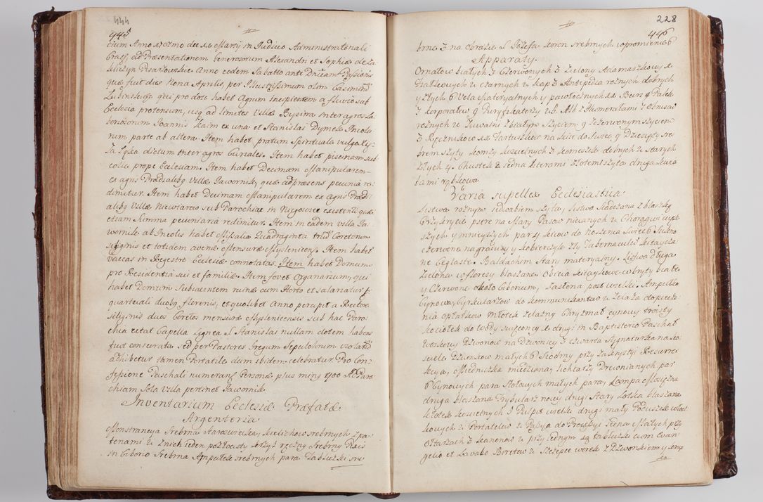 Zdjęcie nr 237 dla obiektu archiwalnego: Wizytacja kanoniczna przeprowadzona w dn. 28 kwietnia 1728 r. przez bpa Michała Kunickiego...