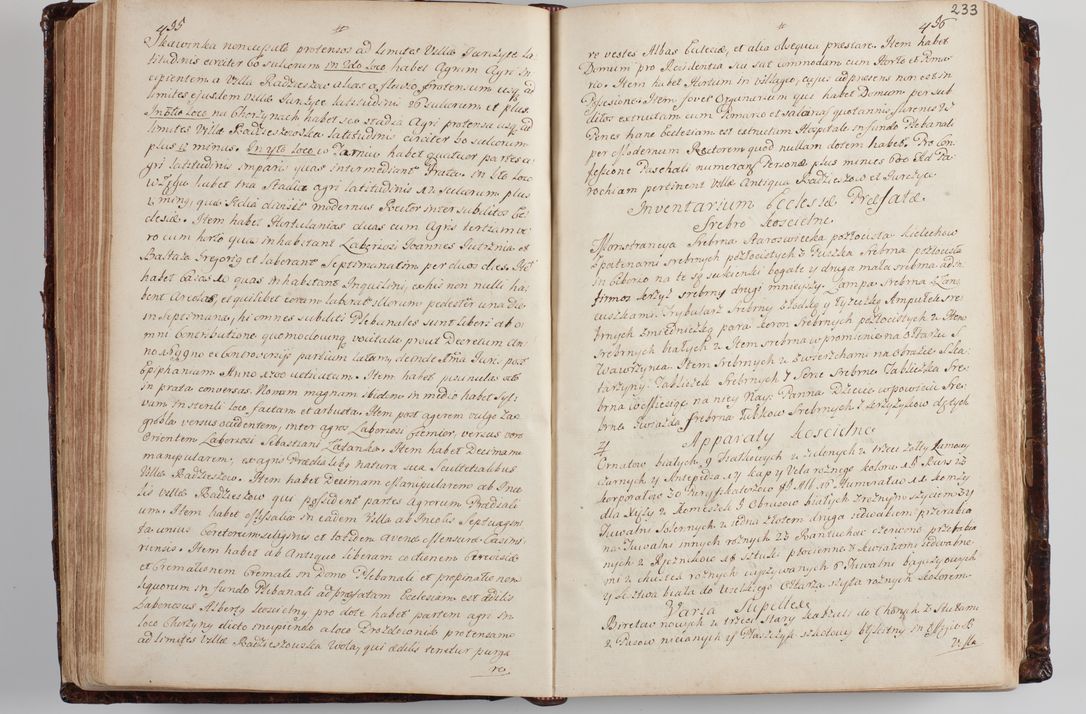 Zdjęcie nr 242 dla obiektu archiwalnego: Wizytacja kanoniczna przeprowadzona w dn. 28 kwietnia 1728 r. przez bpa Michała Kunickiego...