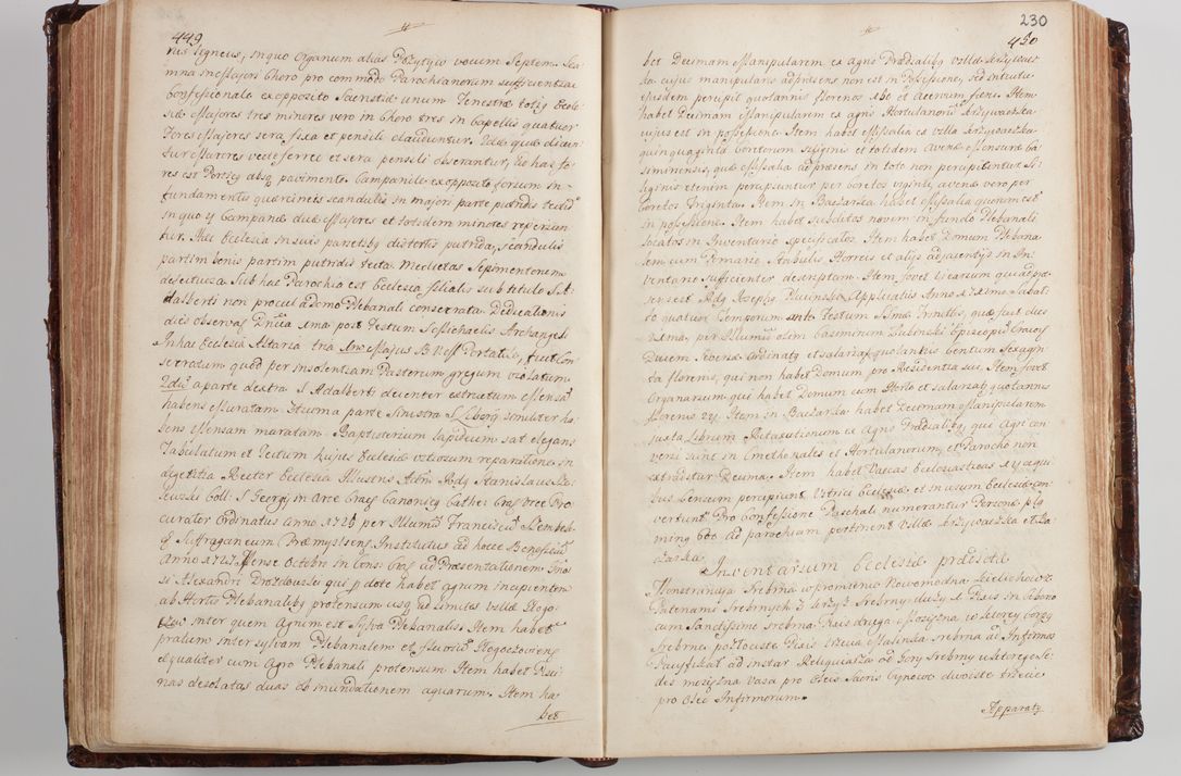 Zdjęcie nr 239 dla obiektu archiwalnego: Wizytacja kanoniczna przeprowadzona w dn. 28 kwietnia 1728 r. przez bpa Michała Kunickiego...