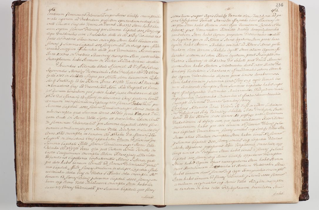 Zdjęcie nr 245 dla obiektu archiwalnego: Wizytacja kanoniczna przeprowadzona w dn. 28 kwietnia 1728 r. przez bpa Michała Kunickiego...