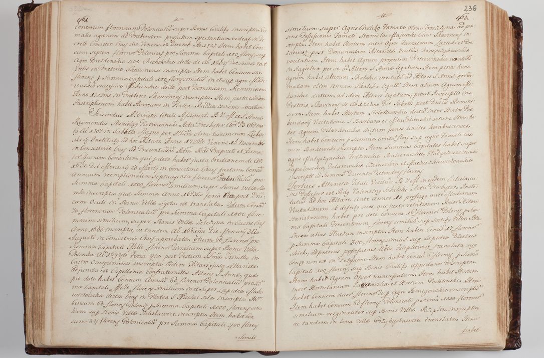 Zdjęcie nr 246 dla obiektu archiwalnego: Wizytacja kanoniczna przeprowadzona w dn. 28 kwietnia 1728 r. przez bpa Michała Kunickiego...