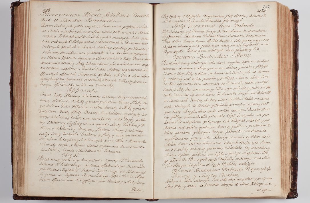 Zdjęcie nr 252 dla obiektu archiwalnego: Wizytacja kanoniczna przeprowadzona w dn. 28 kwietnia 1728 r. przez bpa Michała Kunickiego...