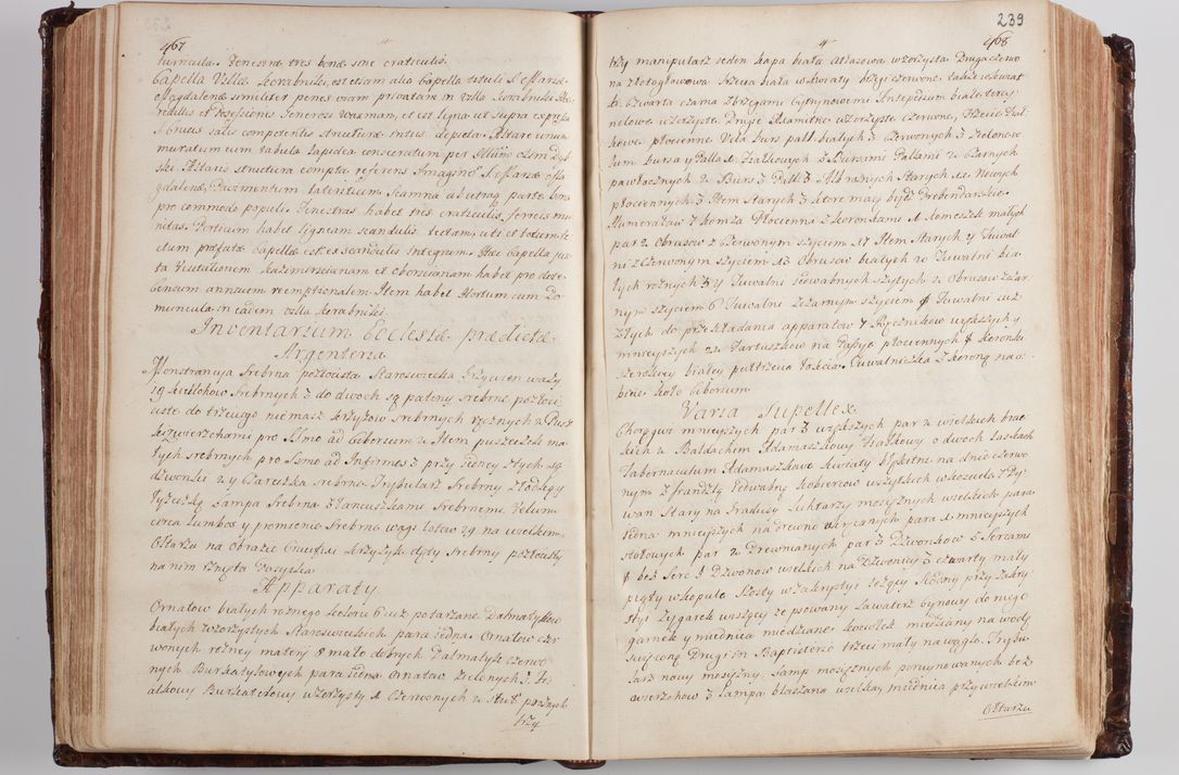 Zdjęcie nr 249 dla obiektu archiwalnego: Wizytacja kanoniczna przeprowadzona w dn. 28 kwietnia 1728 r. przez bpa Michała Kunickiego...