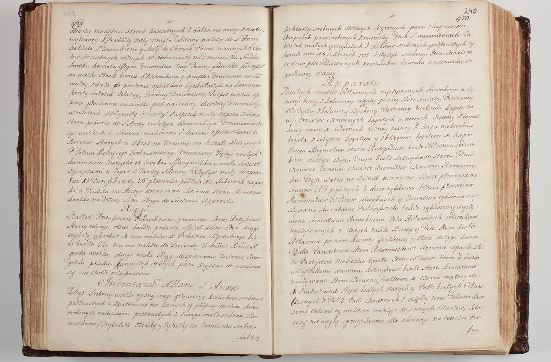 Zdjęcie nr 250 dla obiektu archiwalnego: Wizytacja kanoniczna przeprowadzona w dn. 28 kwietnia 1728 r. przez bpa Michała Kunickiego...