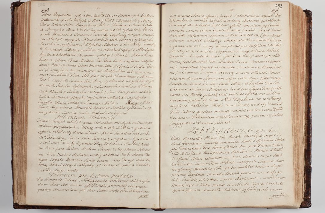 Zdjęcie nr 263 dla obiektu archiwalnego: Wizytacja kanoniczna przeprowadzona w dn. 28 kwietnia 1728 r. przez bpa Michała Kunickiego...