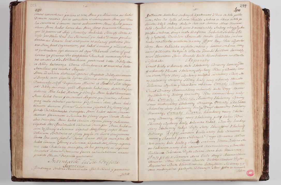 Zdjęcie nr 265 dla obiektu archiwalnego: Wizytacja kanoniczna przeprowadzona w dn. 28 kwietnia 1728 r. przez bpa Michała Kunickiego...