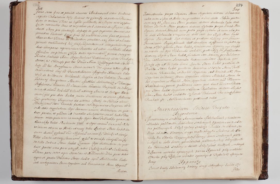 Zdjęcie nr 267 dla obiektu archiwalnego: Wizytacja kanoniczna przeprowadzona w dn. 28 kwietnia 1728 r. przez bpa Michała Kunickiego...