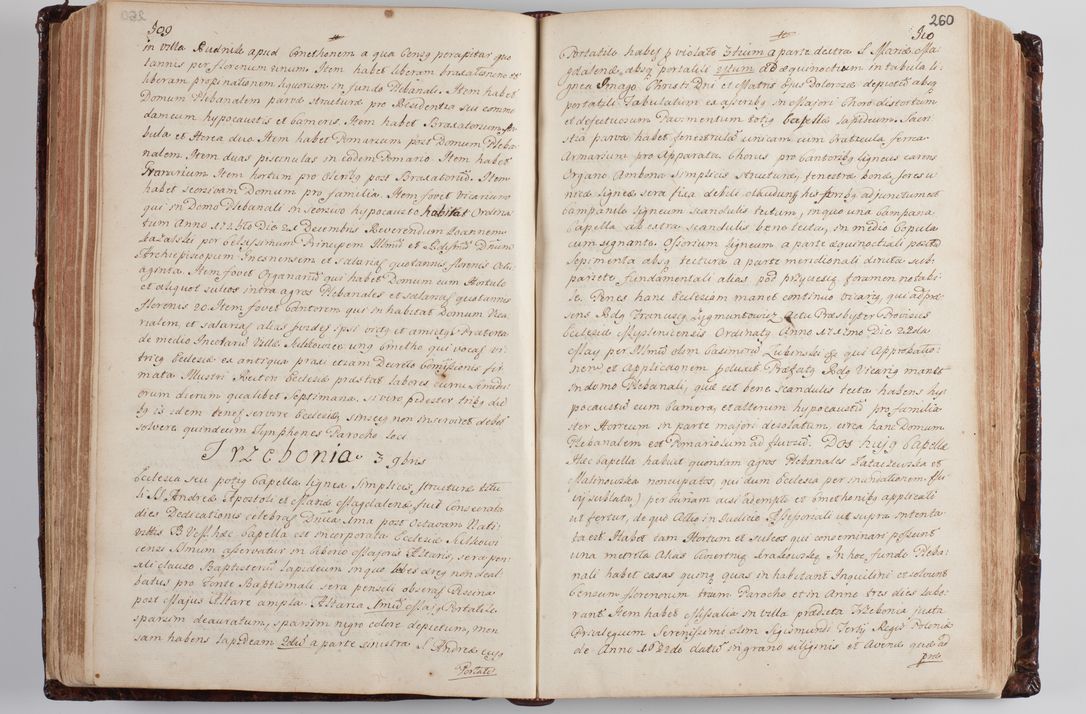 Zdjęcie nr 270 dla obiektu archiwalnego: Wizytacja kanoniczna przeprowadzona w dn. 28 kwietnia 1728 r. przez bpa Michała Kunickiego...