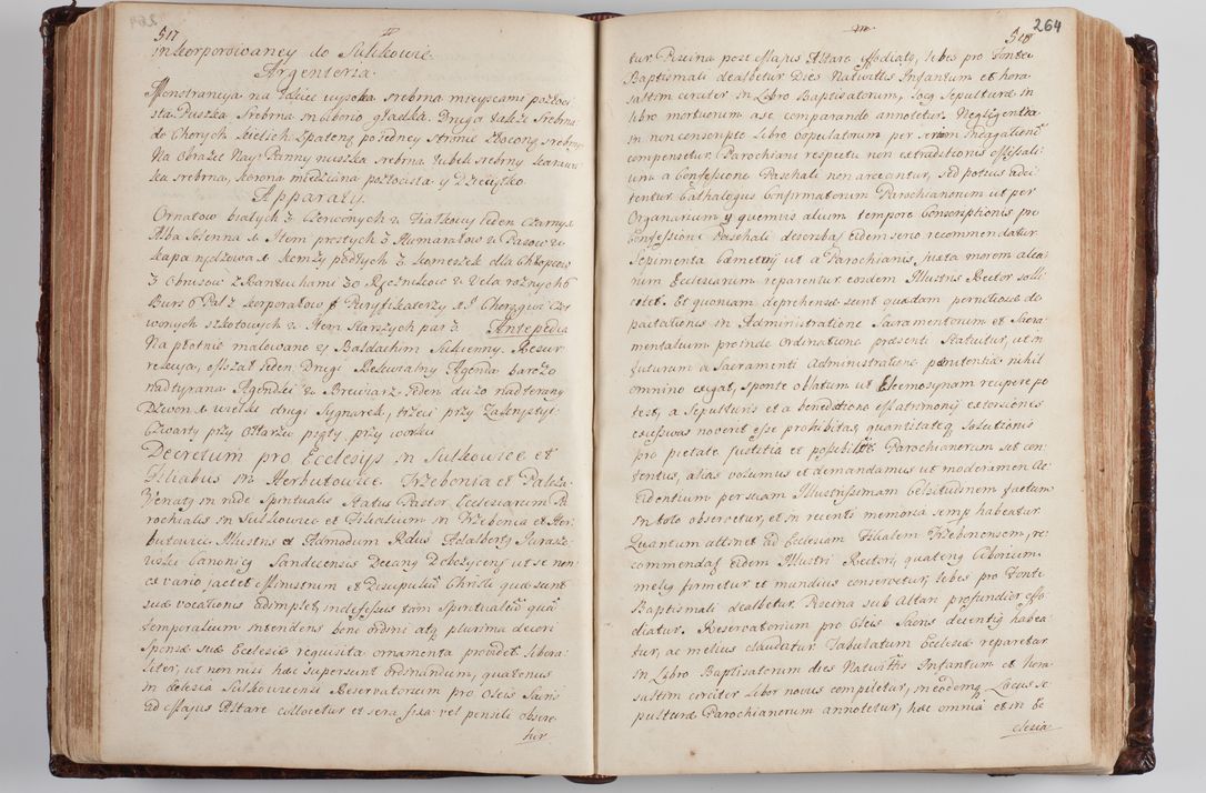 Zdjęcie nr 274 dla obiektu archiwalnego: Wizytacja kanoniczna przeprowadzona w dn. 28 kwietnia 1728 r. przez bpa Michała Kunickiego...