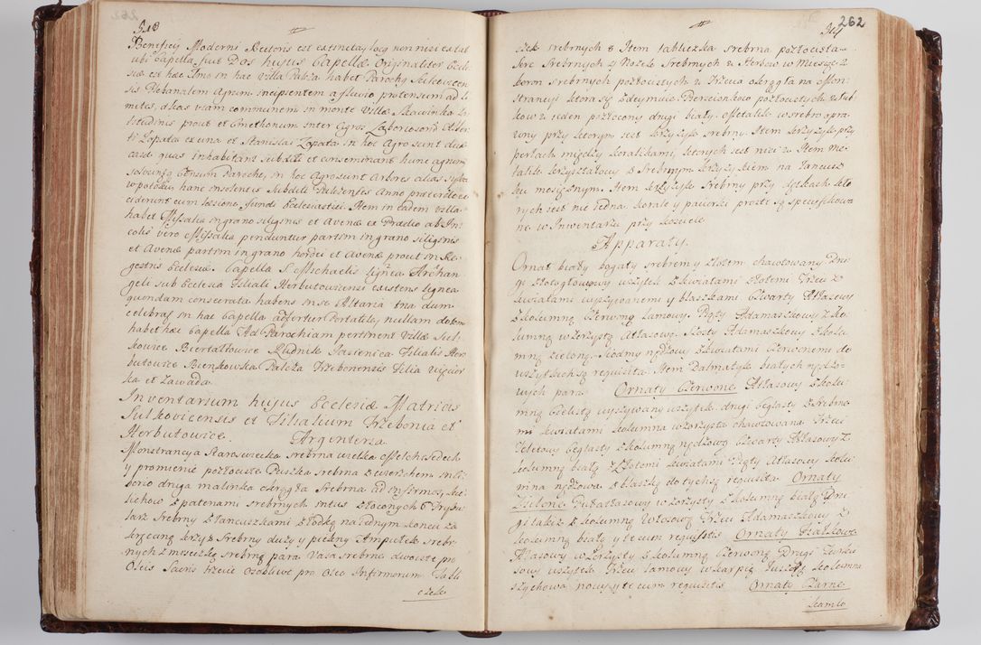 Zdjęcie nr 272 dla obiektu archiwalnego: Wizytacja kanoniczna przeprowadzona w dn. 28 kwietnia 1728 r. przez bpa Michała Kunickiego...