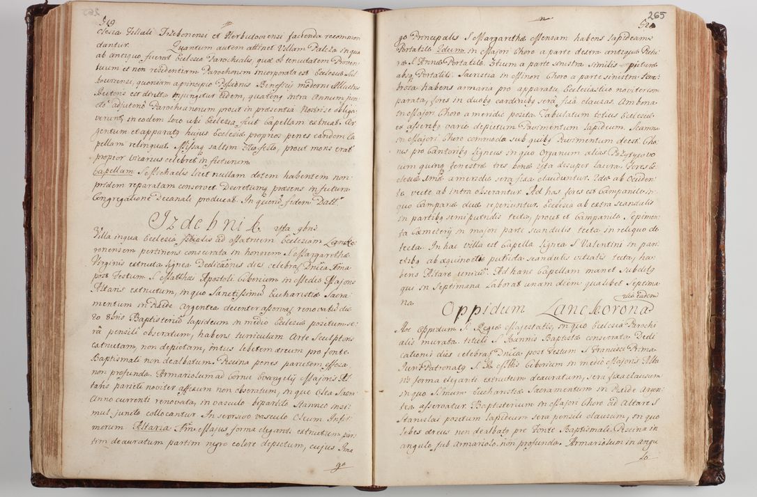 Zdjęcie nr 275 dla obiektu archiwalnego: Wizytacja kanoniczna przeprowadzona w dn. 28 kwietnia 1728 r. przez bpa Michała Kunickiego...