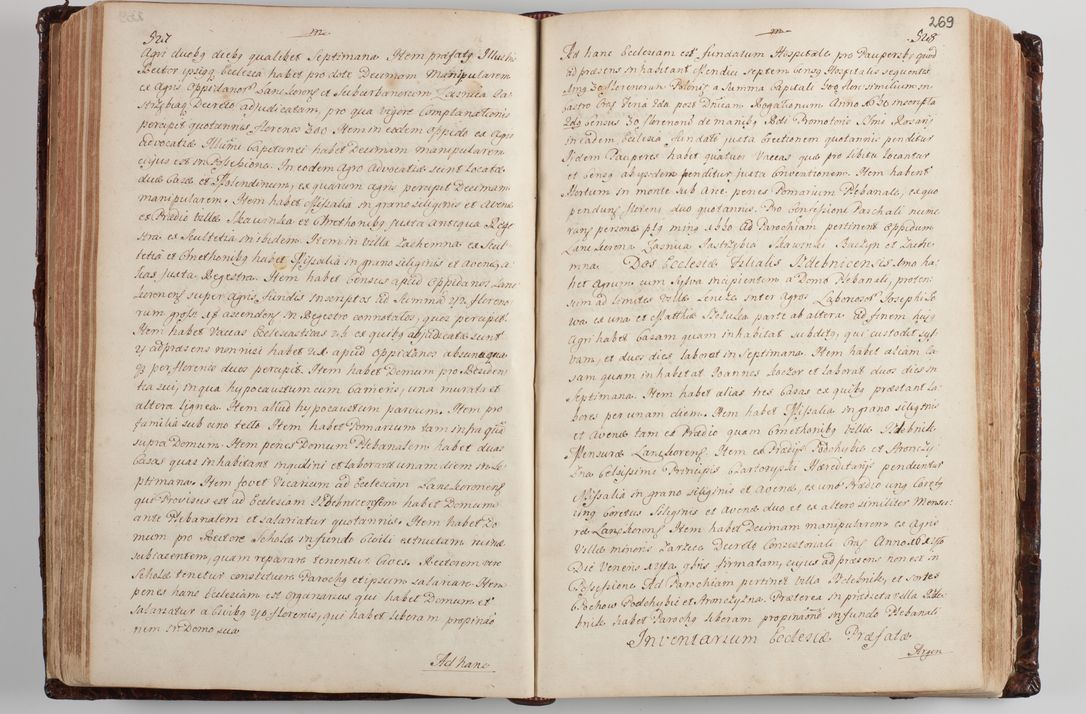 Zdjęcie nr 279 dla obiektu archiwalnego: Wizytacja kanoniczna przeprowadzona w dn. 28 kwietnia 1728 r. przez bpa Michała Kunickiego...