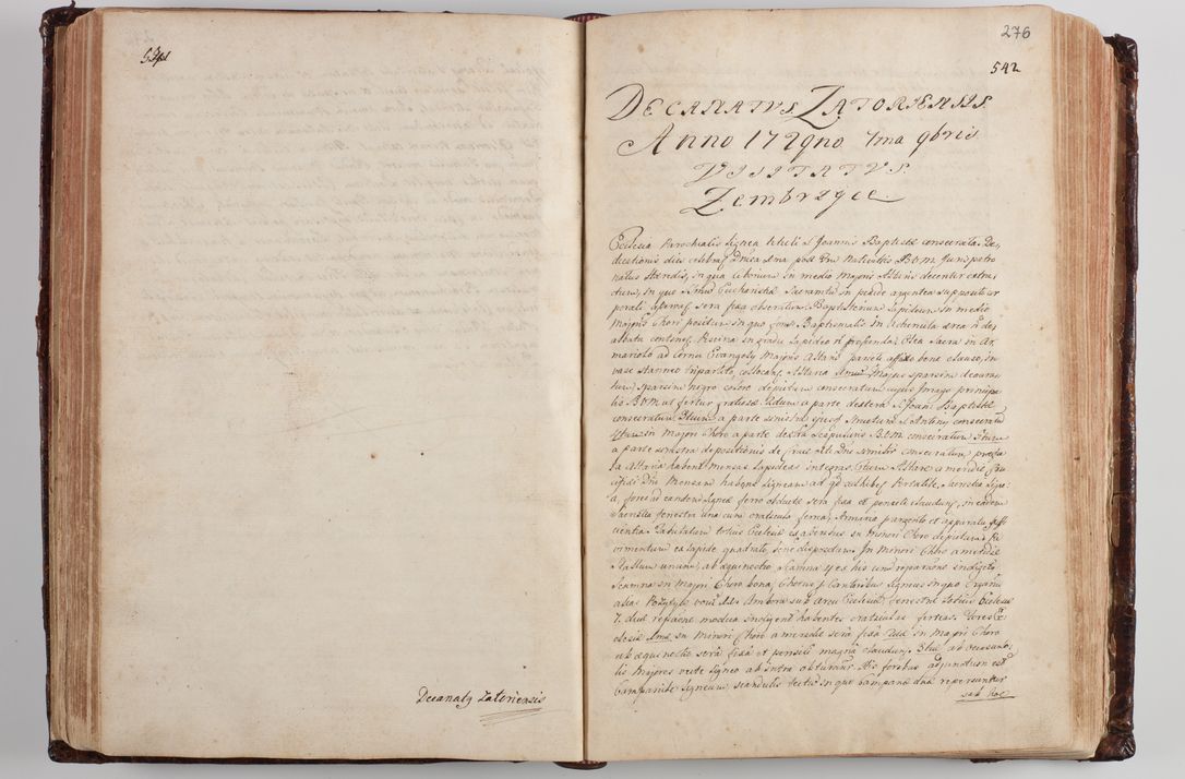 Zdjęcie nr 286 dla obiektu archiwalnego: Wizytacja kanoniczna przeprowadzona w dn. 28 kwietnia 1728 r. przez bpa Michała Kunickiego...