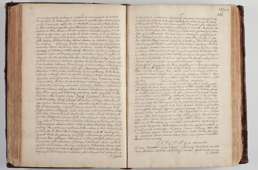 Zdjęcie nr 291 dla obiektu archiwalnego: Wizytacja kanoniczna przeprowadzona w dn. 28 kwietnia 1728 r. przez bpa Michała Kunickiego...