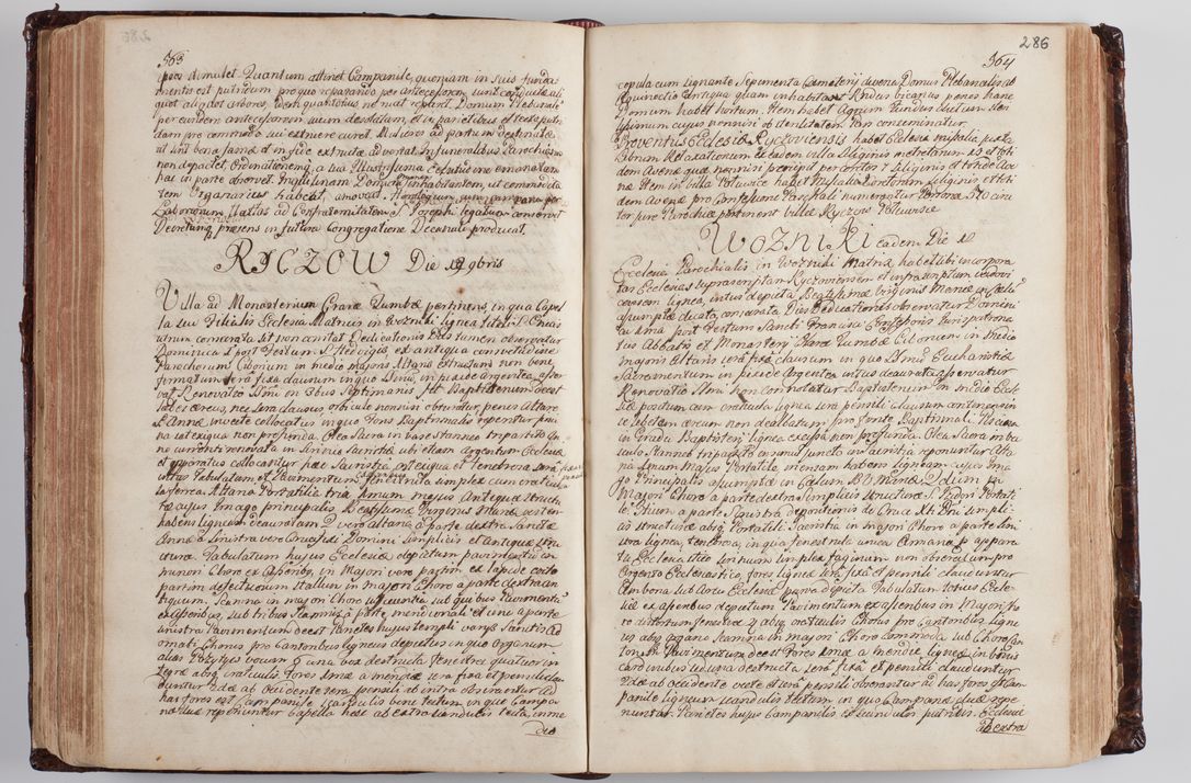 Zdjęcie nr 295 dla obiektu archiwalnego: Wizytacja kanoniczna przeprowadzona w dn. 28 kwietnia 1728 r. przez bpa Michała Kunickiego...