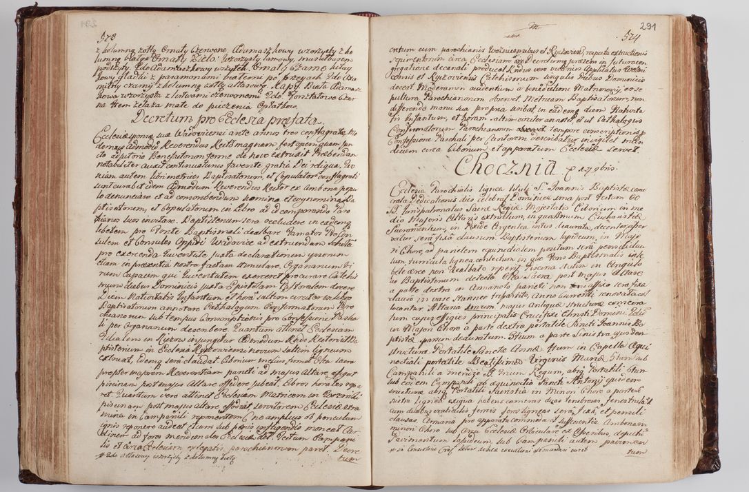 Zdjęcie nr 300 dla obiektu archiwalnego: Wizytacja kanoniczna przeprowadzona w dn. 28 kwietnia 1728 r. przez bpa Michała Kunickiego...