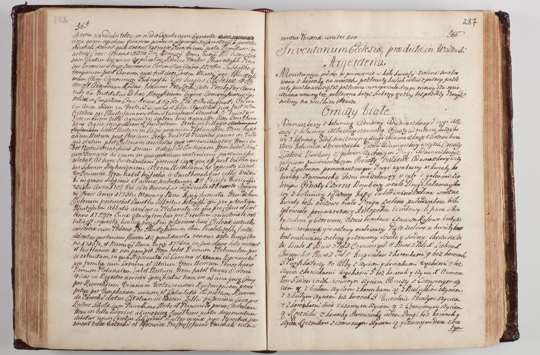 Zdjęcie nr 296 dla obiektu archiwalnego: Wizytacja kanoniczna przeprowadzona w dn. 28 kwietnia 1728 r. przez bpa Michała Kunickiego...