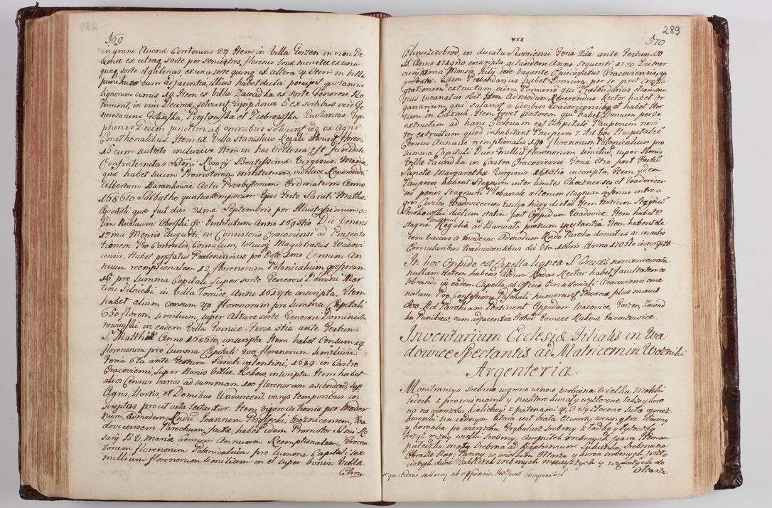 Zdjęcie nr 298 dla obiektu archiwalnego: Wizytacja kanoniczna przeprowadzona w dn. 28 kwietnia 1728 r. przez bpa Michała Kunickiego...