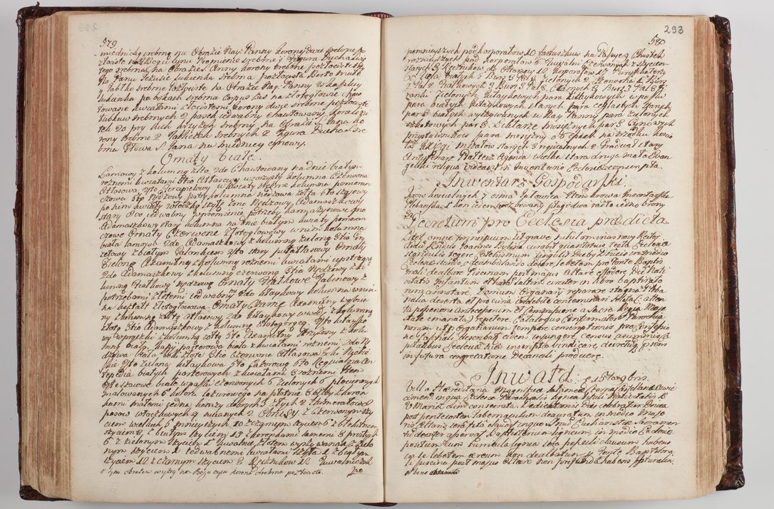 Zdjęcie nr 302 dla obiektu archiwalnego: Wizytacja kanoniczna przeprowadzona w dn. 28 kwietnia 1728 r. przez bpa Michała Kunickiego...