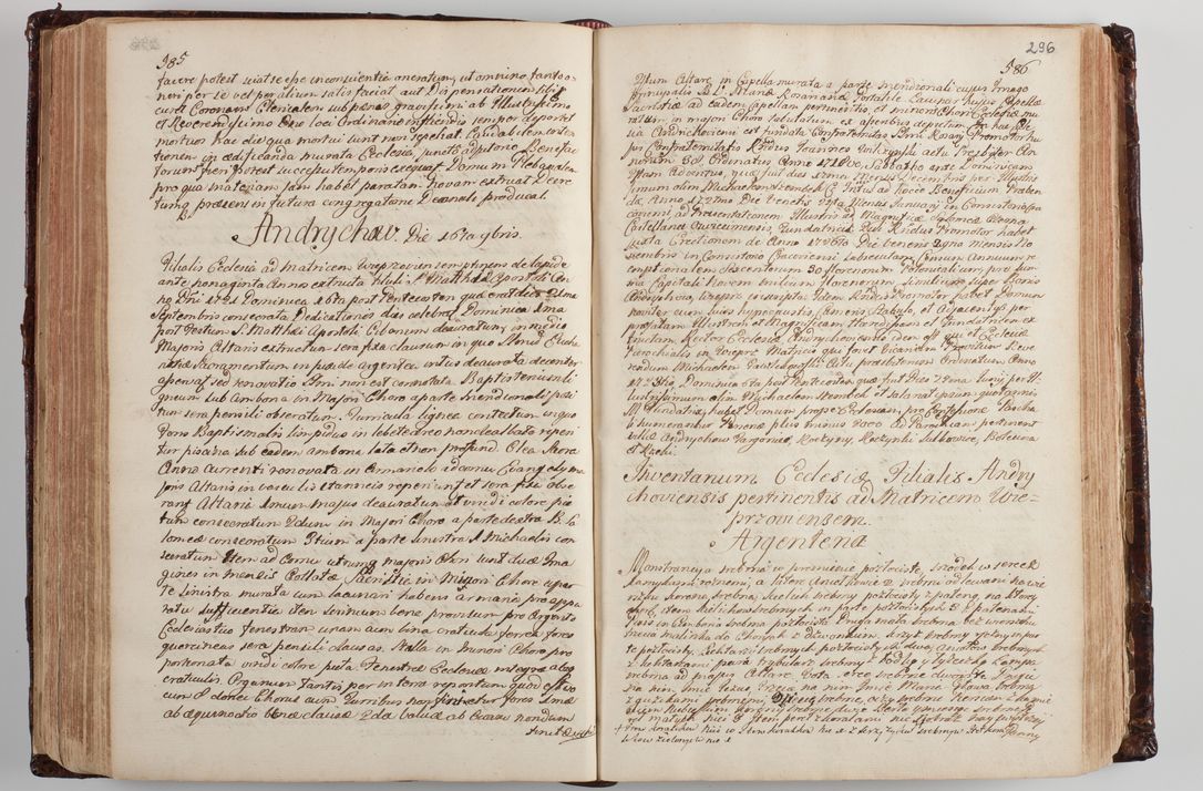 Zdjęcie nr 305 dla obiektu archiwalnego: Wizytacja kanoniczna przeprowadzona w dn. 28 kwietnia 1728 r. przez bpa Michała Kunickiego...