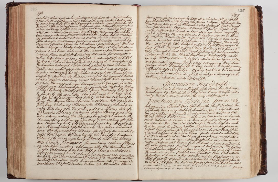 Zdjęcie nr 304 dla obiektu archiwalnego: Wizytacja kanoniczna przeprowadzona w dn. 28 kwietnia 1728 r. przez bpa Michała Kunickiego...