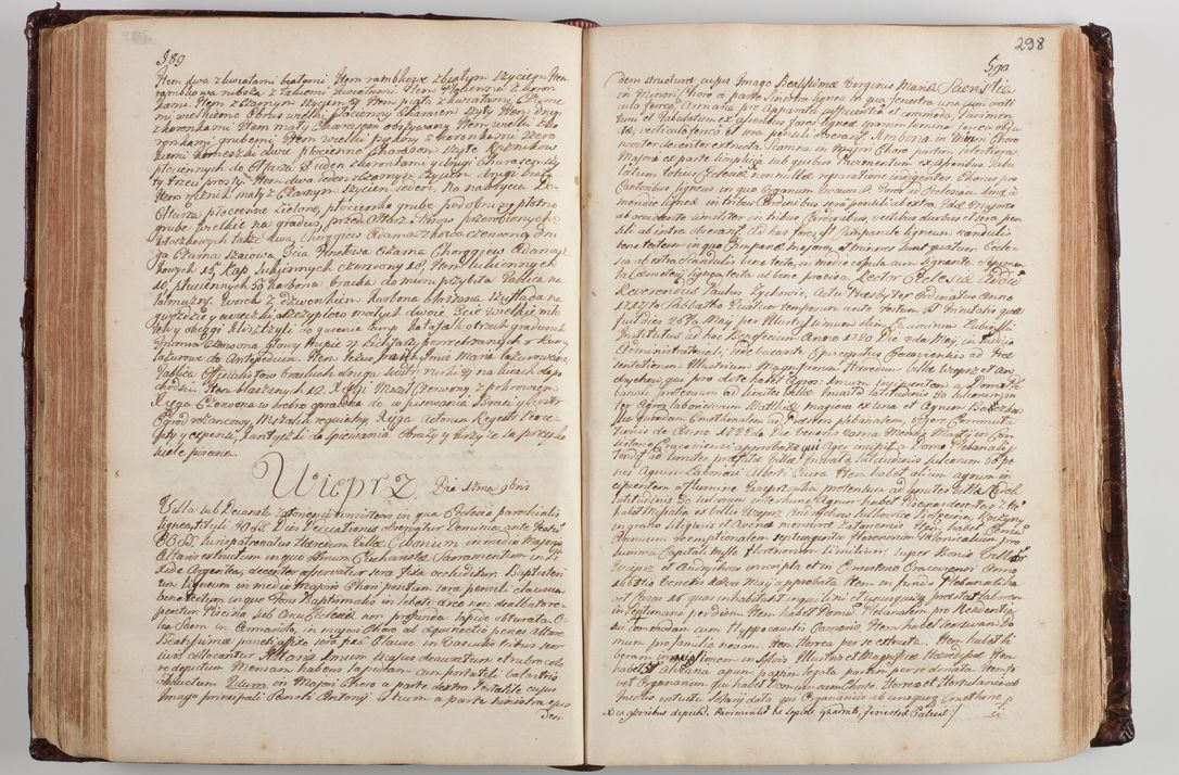 Zdjęcie nr 307 dla obiektu archiwalnego: Wizytacja kanoniczna przeprowadzona w dn. 28 kwietnia 1728 r. przez bpa Michała Kunickiego...