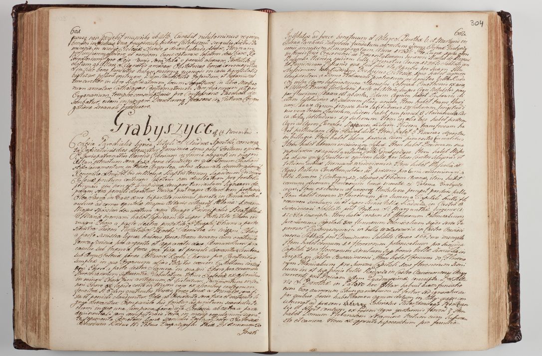 Zdjęcie nr 313 dla obiektu archiwalnego: Wizytacja kanoniczna przeprowadzona w dn. 28 kwietnia 1728 r. przez bpa Michała Kunickiego...