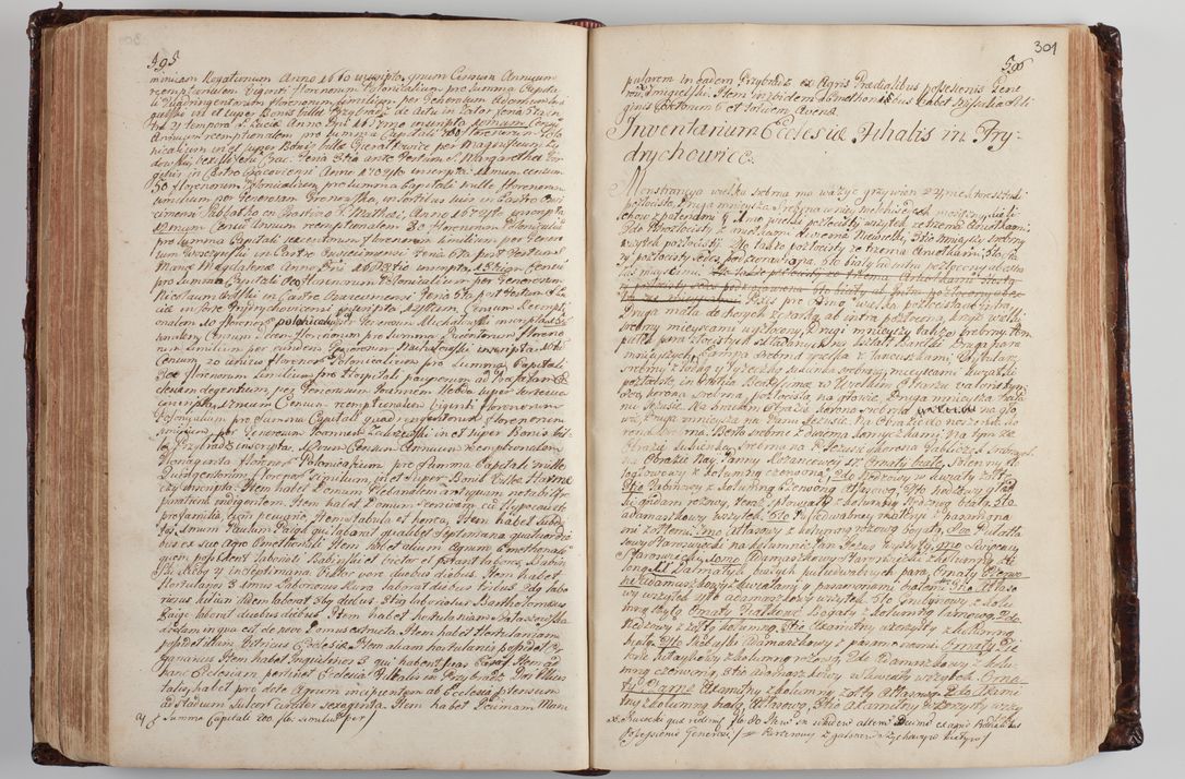 Zdjęcie nr 310 dla obiektu archiwalnego: Wizytacja kanoniczna przeprowadzona w dn. 28 kwietnia 1728 r. przez bpa Michała Kunickiego...