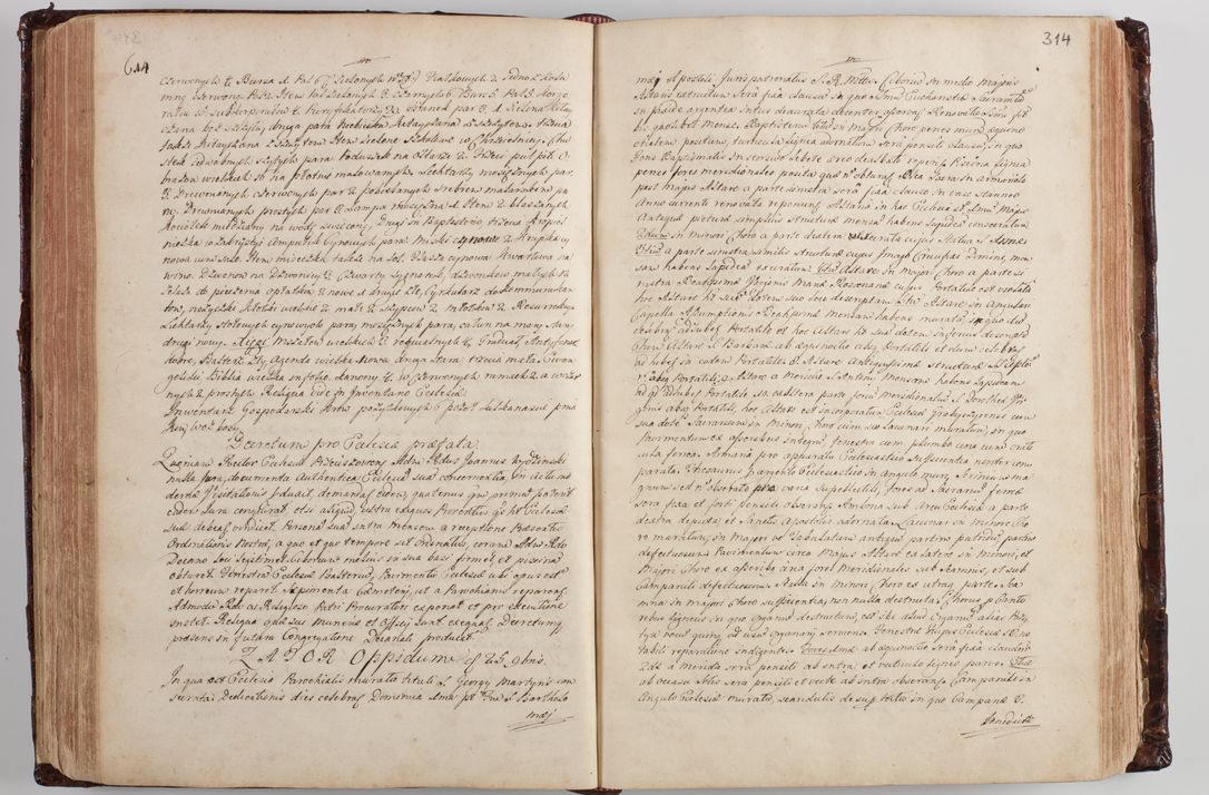 Zdjęcie nr 324 dla obiektu archiwalnego: Wizytacja kanoniczna przeprowadzona w dn. 28 kwietnia 1728 r. przez bpa Michała Kunickiego...