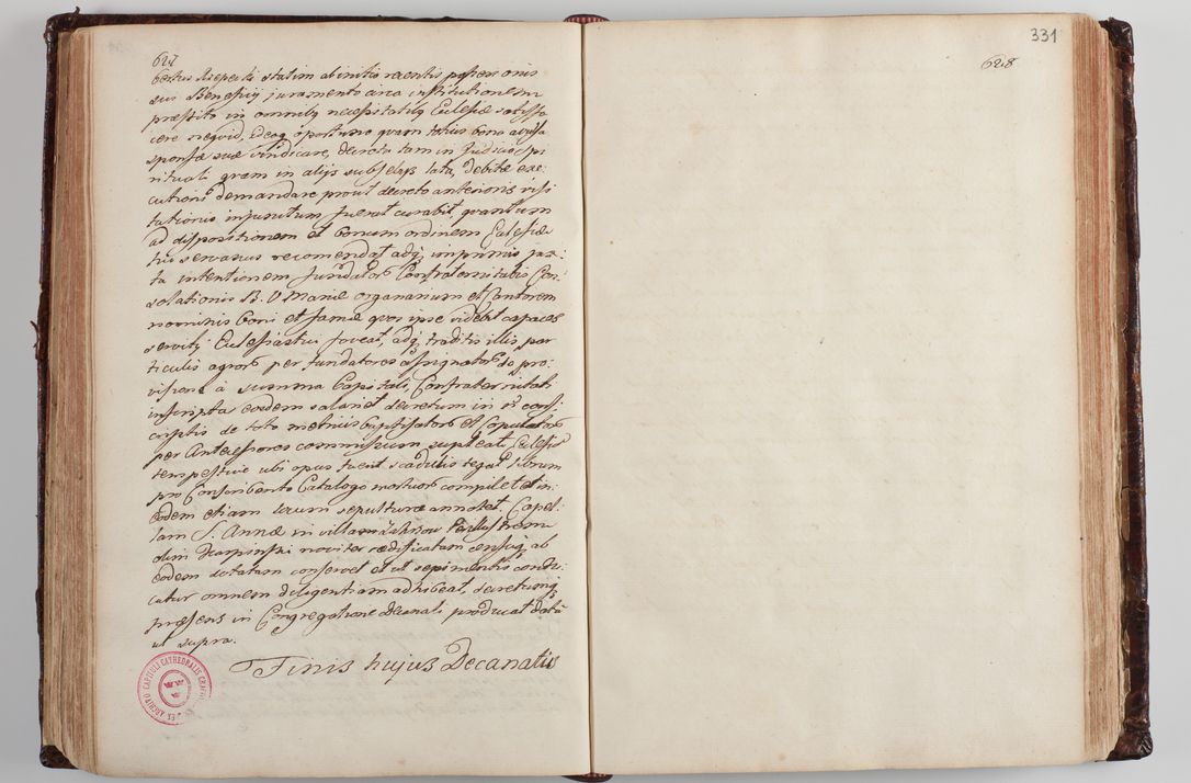 Zdjęcie nr 342 dla obiektu archiwalnego: Wizytacja kanoniczna przeprowadzona w dn. 28 kwietnia 1728 r. przez bpa Michała Kunickiego...