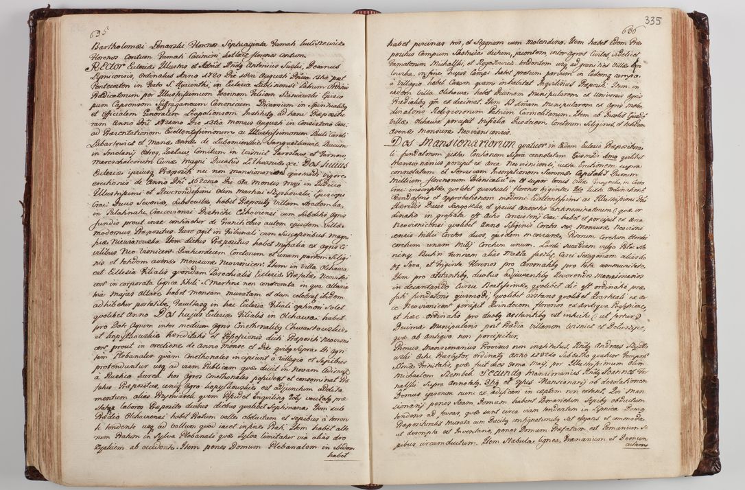 Zdjęcie nr 346 dla obiektu archiwalnego: Wizytacja kanoniczna przeprowadzona w dn. 28 kwietnia 1728 r. przez bpa Michała Kunickiego...