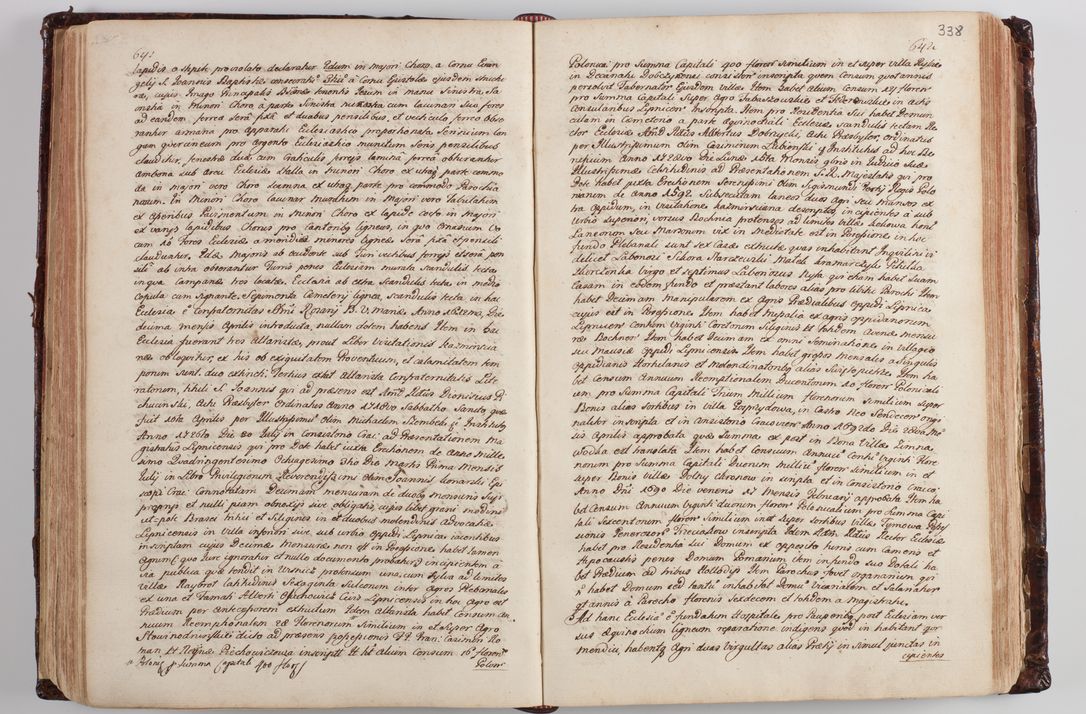 Zdjęcie nr 349 dla obiektu archiwalnego: Wizytacja kanoniczna przeprowadzona w dn. 28 kwietnia 1728 r. przez bpa Michała Kunickiego...