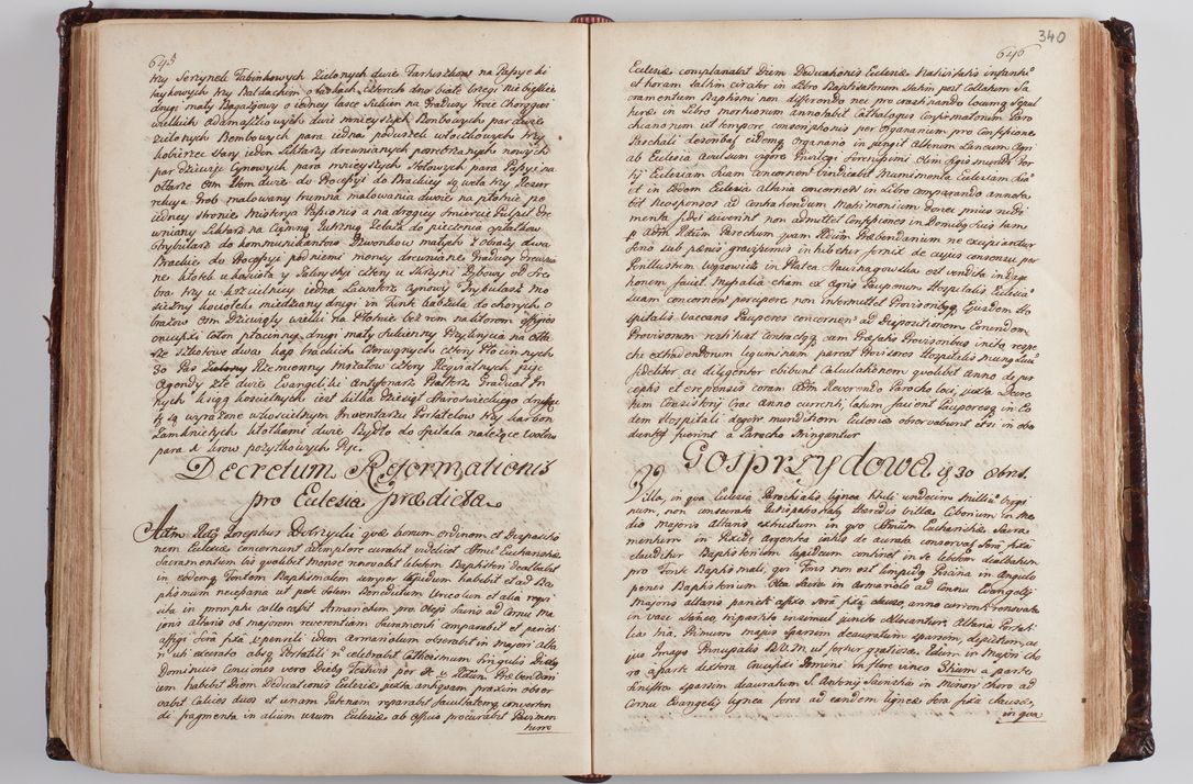 Zdjęcie nr 351 dla obiektu archiwalnego: Wizytacja kanoniczna przeprowadzona w dn. 28 kwietnia 1728 r. przez bpa Michała Kunickiego...