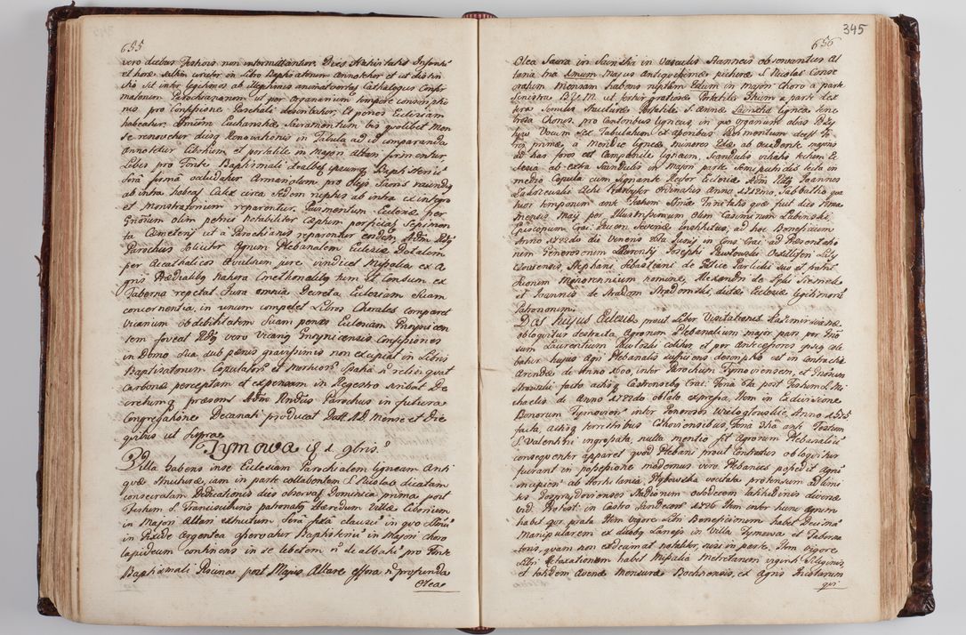 Zdjęcie nr 357 dla obiektu archiwalnego: Wizytacja kanoniczna przeprowadzona w dn. 28 kwietnia 1728 r. przez bpa Michała Kunickiego...