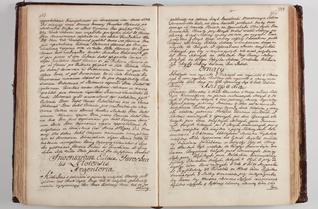 Zdjęcie nr 361 dla obiektu archiwalnego: Wizytacja kanoniczna przeprowadzona w dn. 28 kwietnia 1728 r. przez bpa Michała Kunickiego...