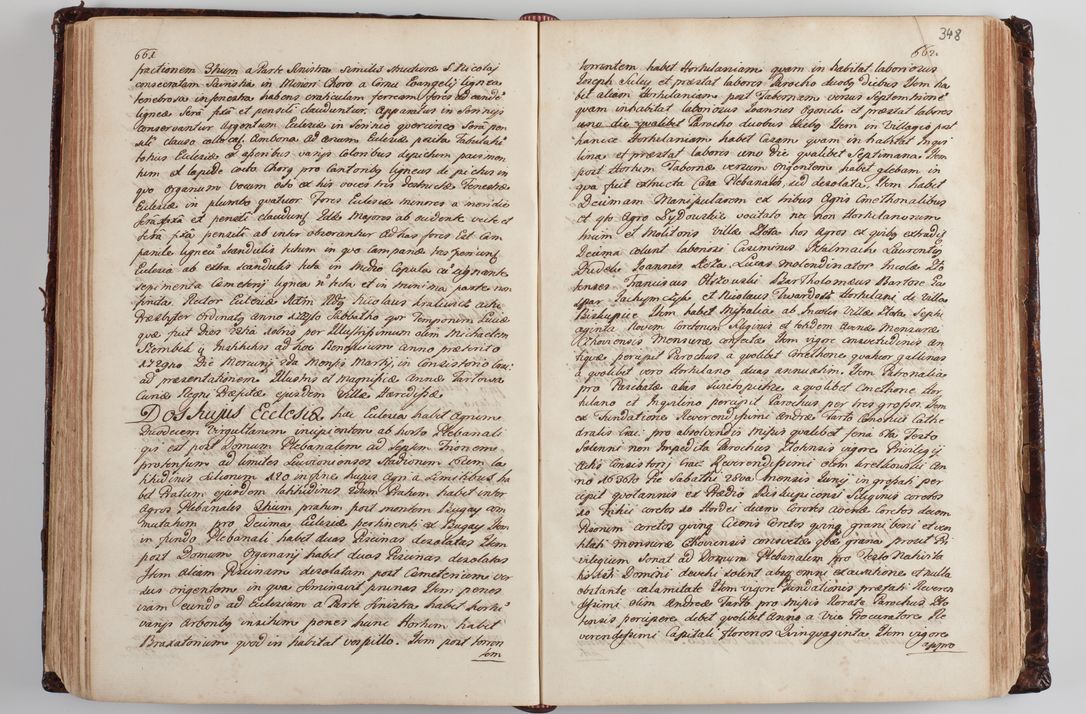 Zdjęcie nr 360 dla obiektu archiwalnego: Wizytacja kanoniczna przeprowadzona w dn. 28 kwietnia 1728 r. przez bpa Michała Kunickiego...