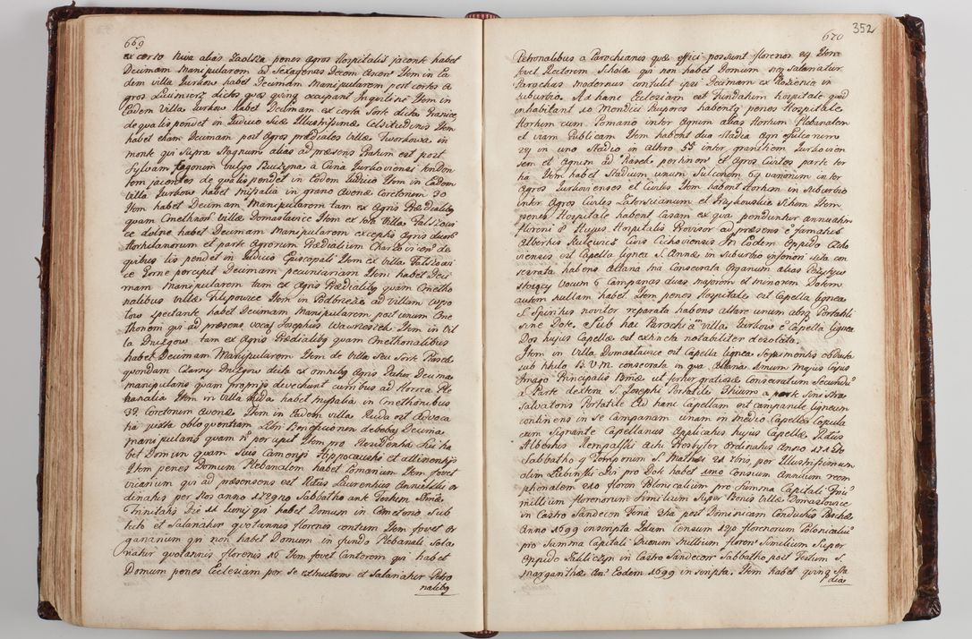 Zdjęcie nr 364 dla obiektu archiwalnego: Wizytacja kanoniczna przeprowadzona w dn. 28 kwietnia 1728 r. przez bpa Michała Kunickiego...