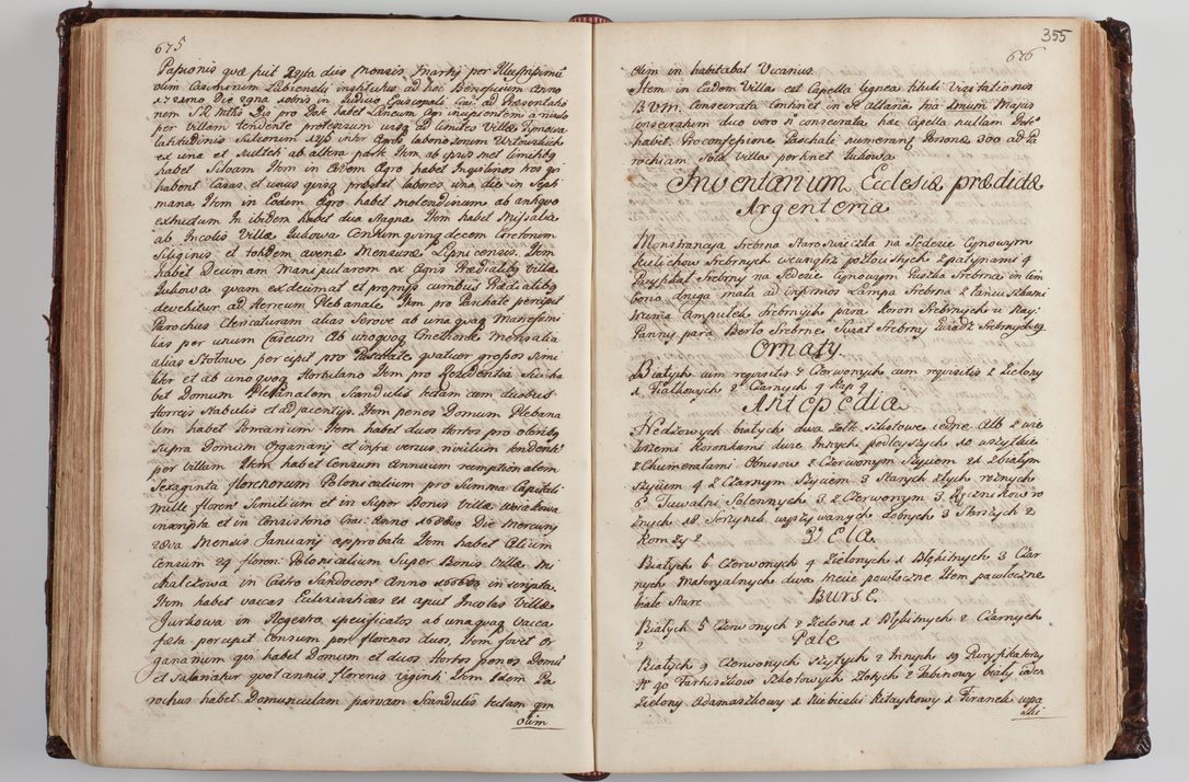 Zdjęcie nr 367 dla obiektu archiwalnego: Wizytacja kanoniczna przeprowadzona w dn. 28 kwietnia 1728 r. przez bpa Michała Kunickiego...