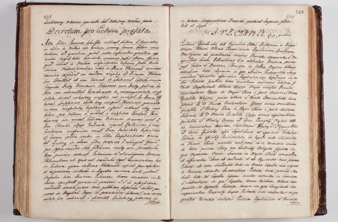 Zdjęcie nr 376 dla obiektu archiwalnego: Wizytacja kanoniczna przeprowadzona w dn. 28 kwietnia 1728 r. przez bpa Michała Kunickiego...