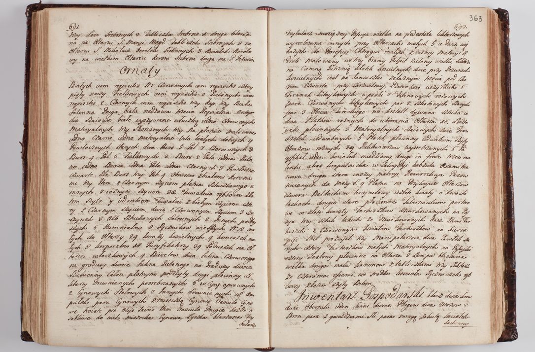 Zdjęcie nr 375 dla obiektu archiwalnego: Wizytacja kanoniczna przeprowadzona w dn. 28 kwietnia 1728 r. przez bpa Michała Kunickiego...