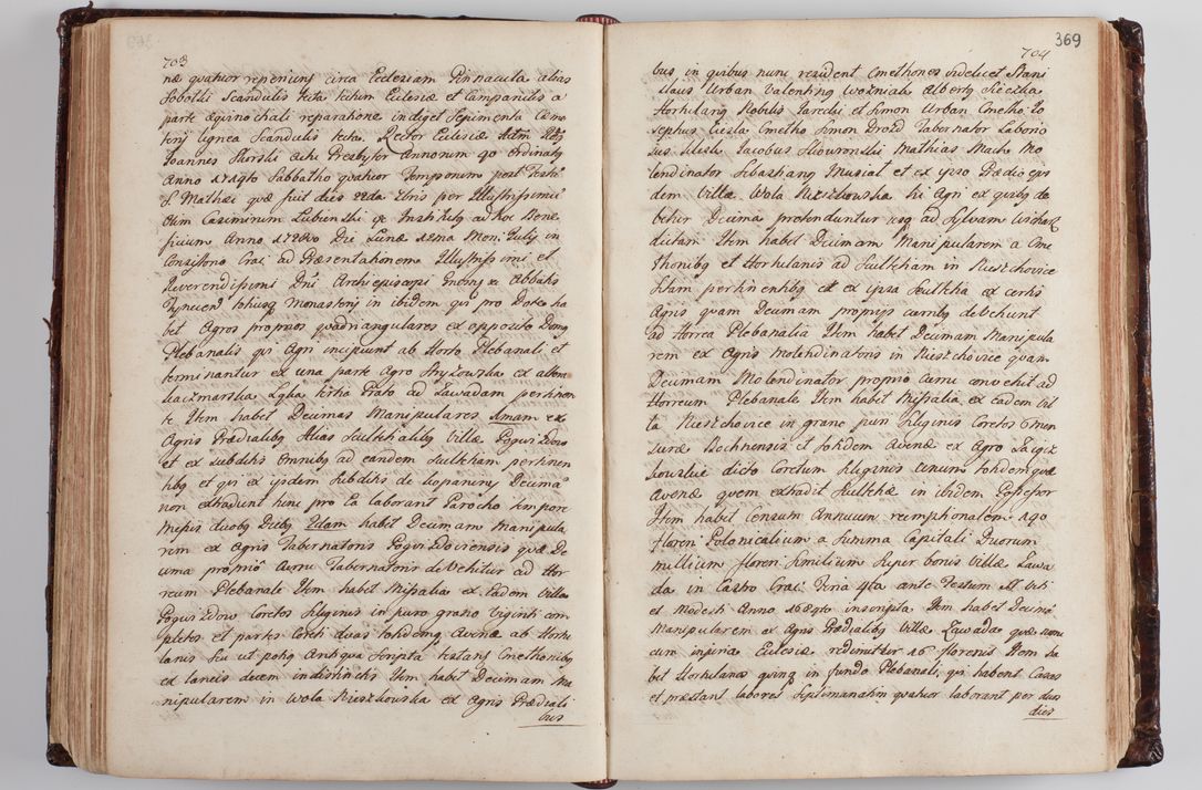 Zdjęcie nr 381 dla obiektu archiwalnego: Wizytacja kanoniczna przeprowadzona w dn. 28 kwietnia 1728 r. przez bpa Michała Kunickiego...